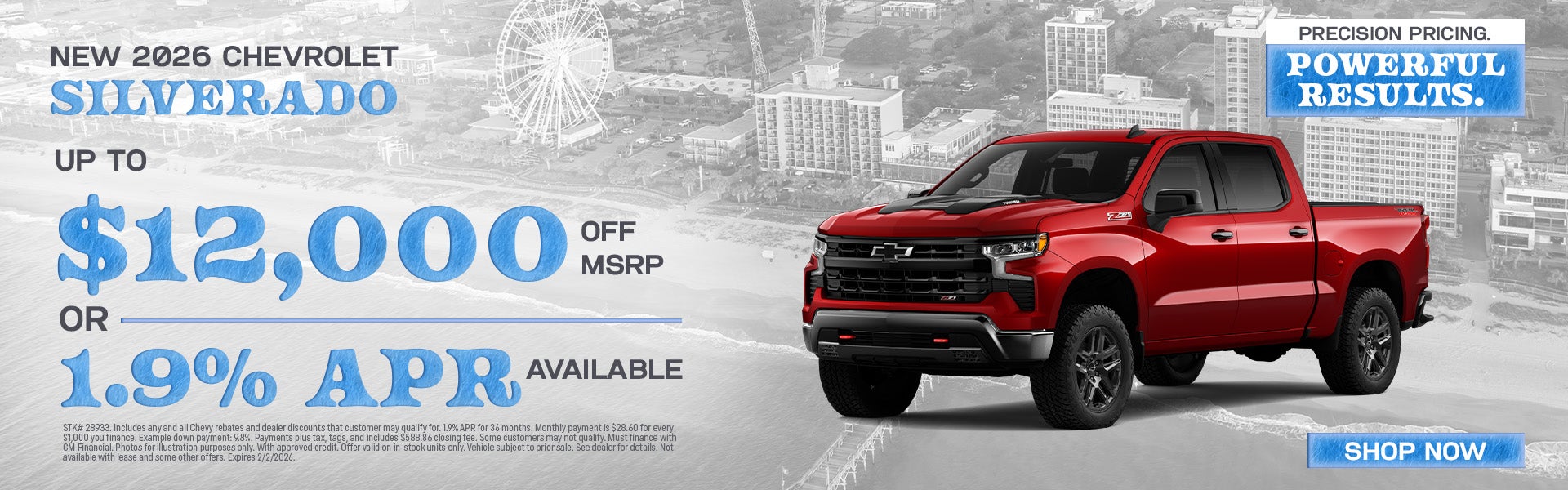 New 2026 Silverado 1500