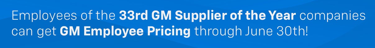 GM Employee Pricing
